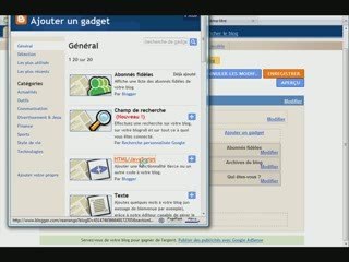 installation du bouton de partage Wikio dans Blogger