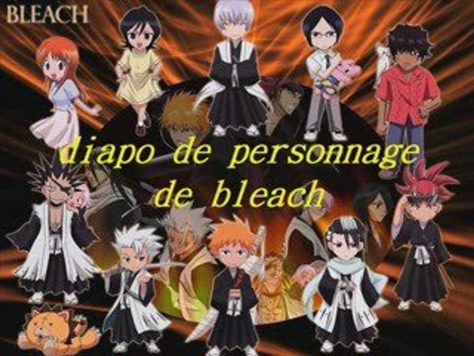 Diapo personnage de bleach