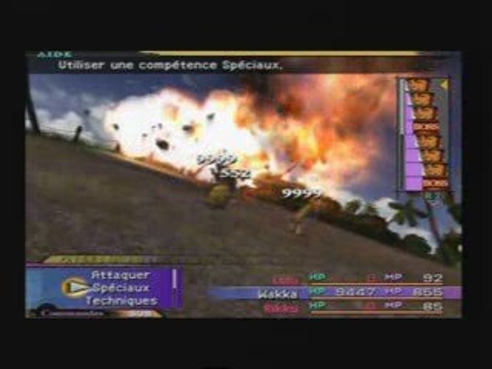 FF10 Wakka Solo - Valefore Purgatrice sans HP Extra