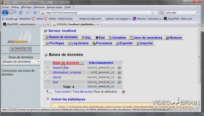 Trailer PHP / MySql - video2brain