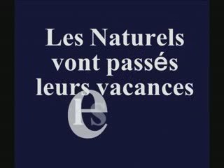 Les Naturels en vacances INDICE 1