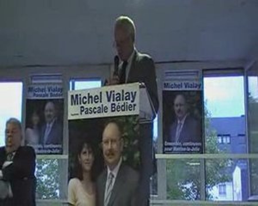 Alain Schmitz soutient Michel Vialay