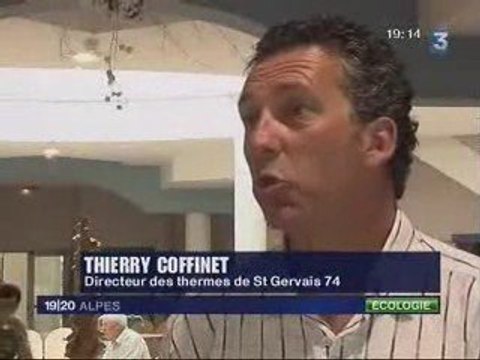 La géothermie aux thermes de Saint Gervais