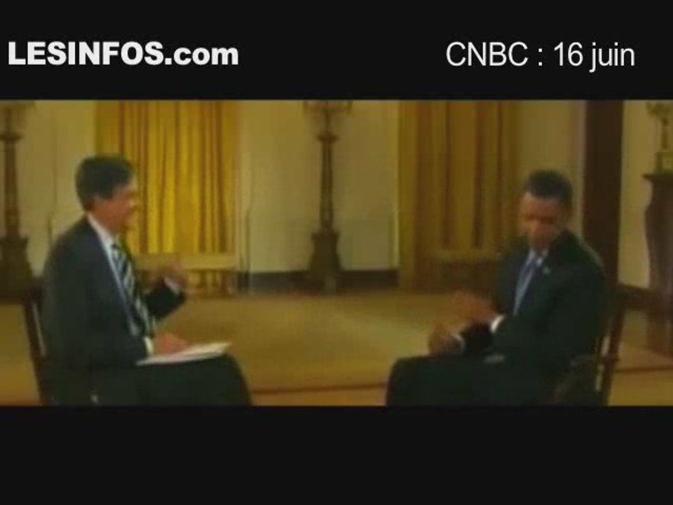 Obama n'aime pas les mouches ! VOST