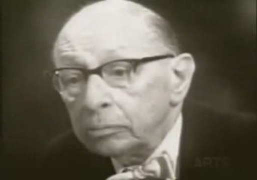 Igor Stravinsky (1965) conducts 'Lullaby and Final Hymn'