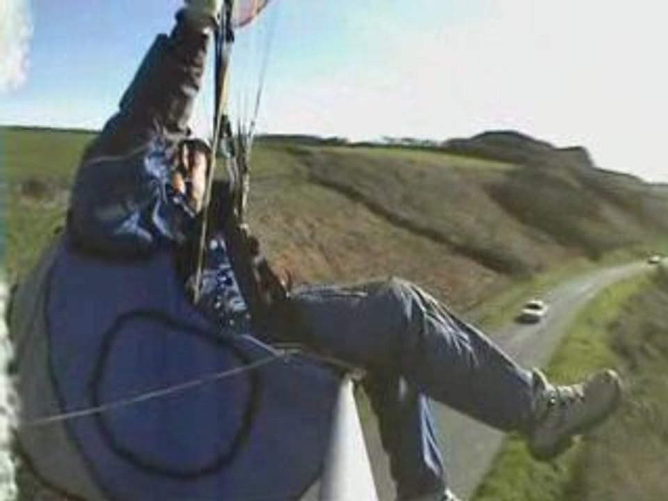 Parapente, Vol sur Dielette le Platé