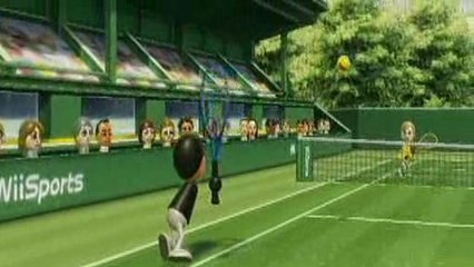 Obama Girl plays Wii Tennis at E3