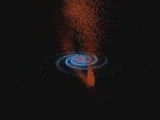 Représentation 3D de la Galaxie Naine du Sagittaire