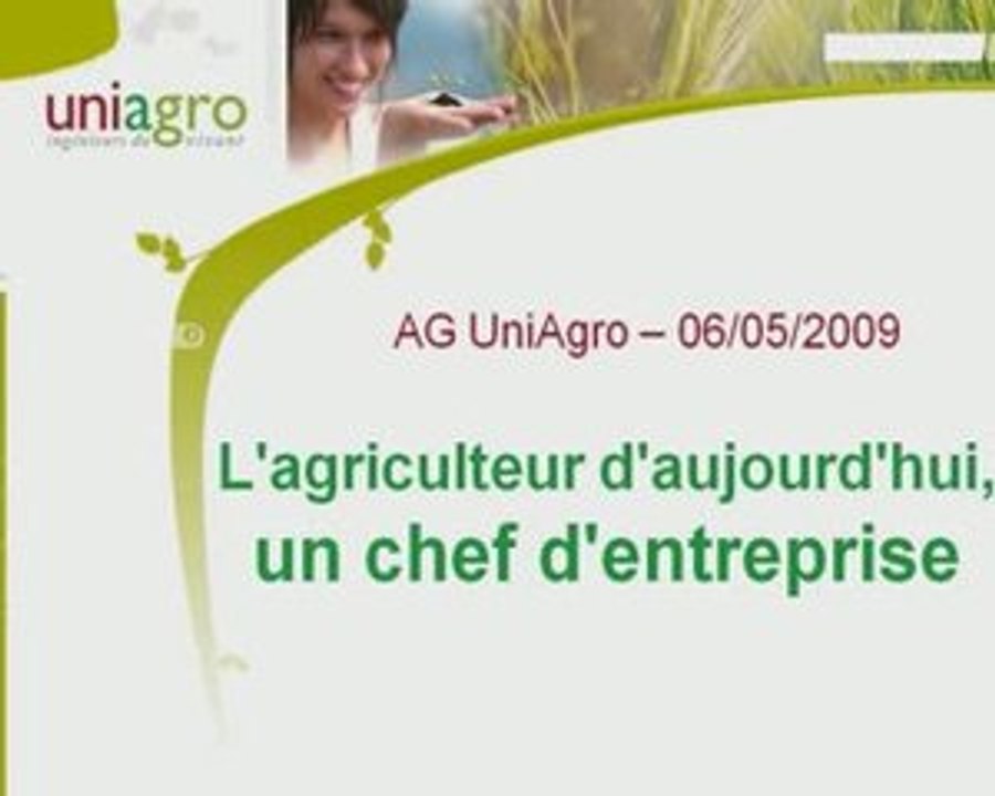 AG UNIAGRO - 2009-06-06