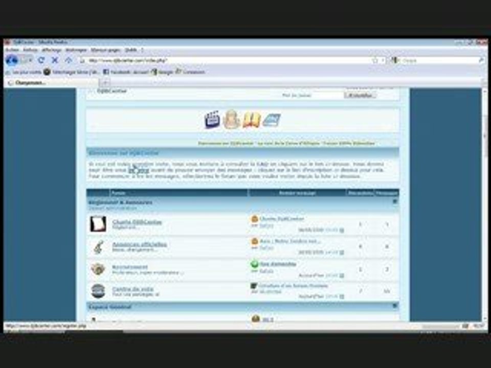 Tutoriel djibcenter - Inscription