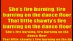 Fire Burning karaoke  by Sean Kingston  lyrics on screen