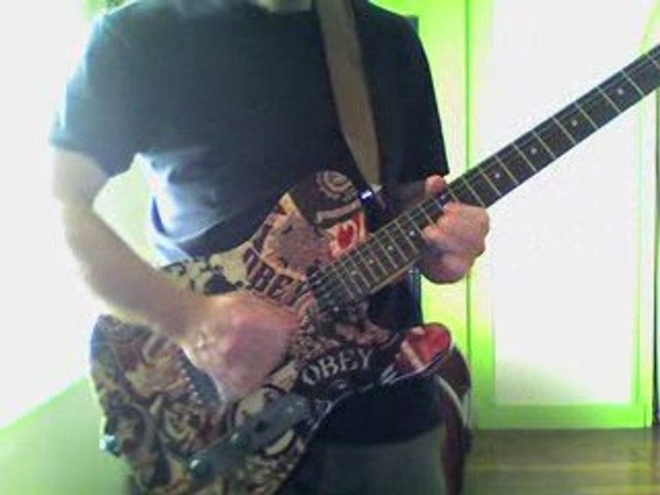 Squier Telecaster Obey + Digitech RP 350