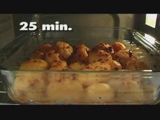 Patate al forno con cipolla