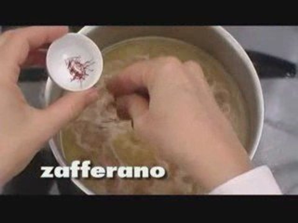 Il risotto alla milanese