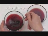 Le pesche al vino rosso