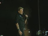 Johnny Hallyday en concert à Lens