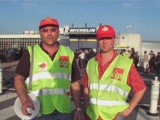 Michelin Blanzy en grève le 18 juin 2009