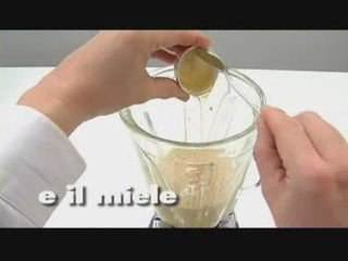 Milk Shake alle banane ed alle mandorle