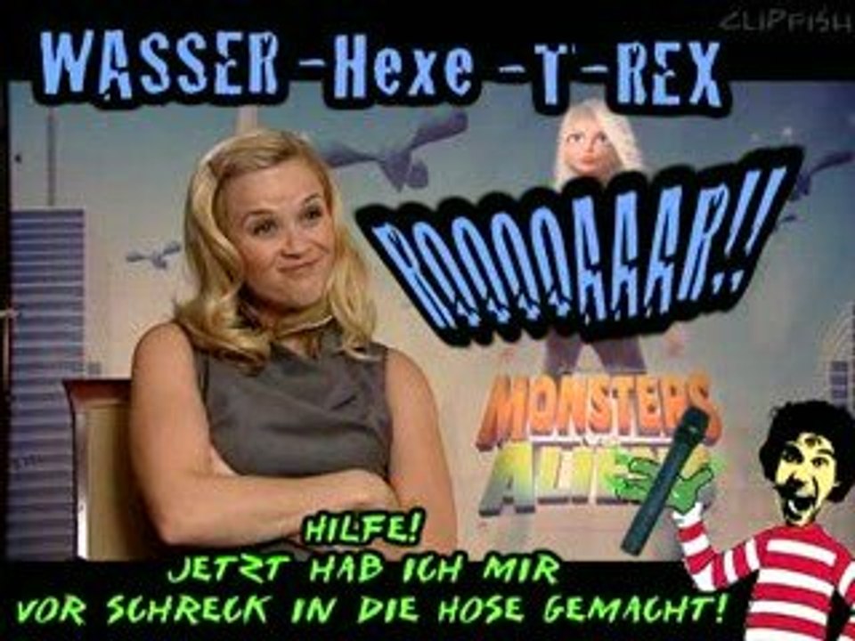 Monster Vs Aliens Reese Witherspoon& Kiefer vs Daniele Rizzo
