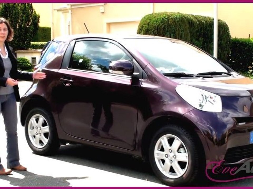 Essai TOYOTA IQ par Eve-AUTO.FR