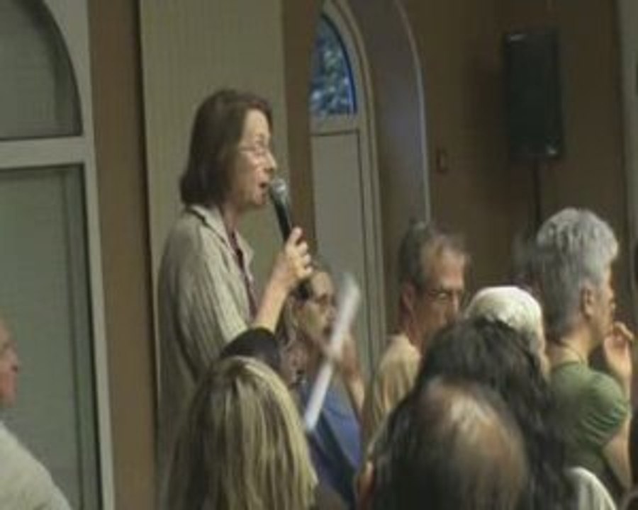 intervention de Françoise FAITOT lors du débat de M J PARBOT