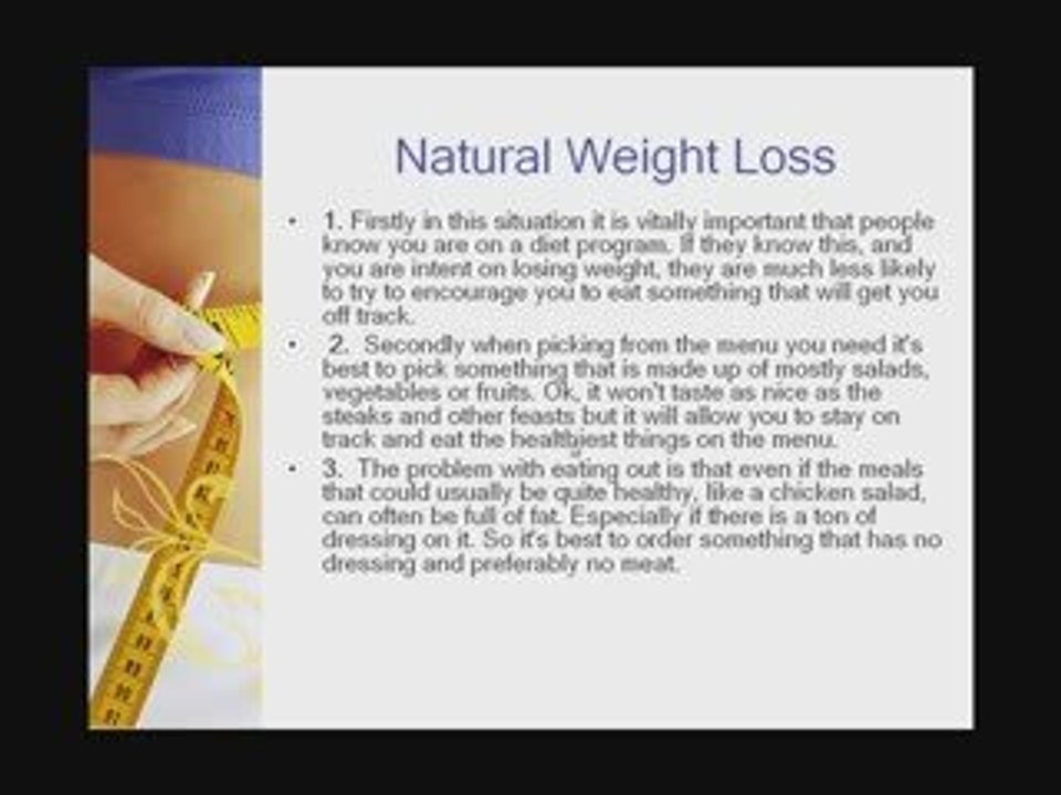 Rapid weight loss
