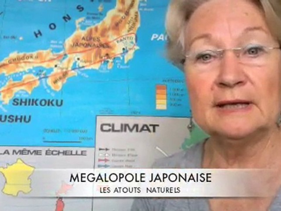 MEGALOPOLE JAPONAISE 3: atouts naturels