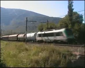 Une BB 36300 sur un Fret à Artemare