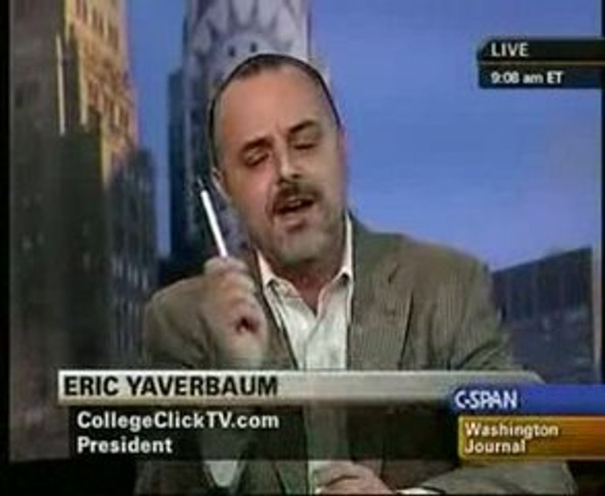 CollegeClickTV.com on C-SPAN Part 1/3