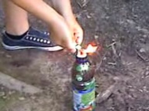 Pétard bouteille nestea