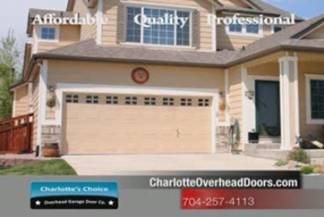 Charlotte Overhead Garage Door Service and Repair