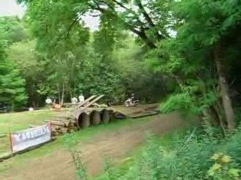 premier test de newic, passage d obstacle quad 700 raptor