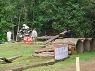 quad passage d'obstacle