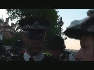 Climate Rush - Police attack protestor 2