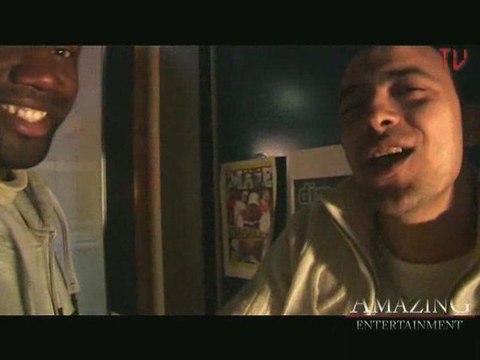 Dj Vinz Dj Maze Lim en studio freestyle tous illicites Maze