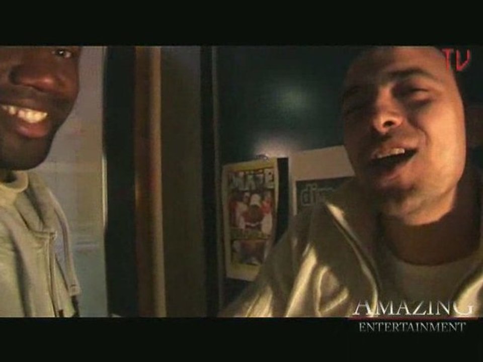 Dj Vinz Dj Maze Lim en studio freestyle tous illicites Maze