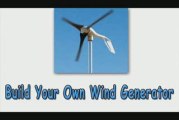 Build Your Own Wind Generator-Cheap & Easy Way