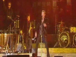 Johnny Hallyday enflamme la Beaujoire!