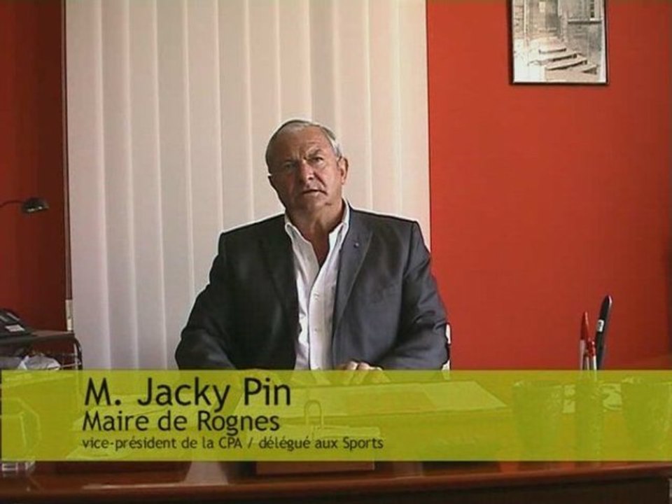 Aix Municipales, M. Jacky Pin soutient Maryse.
