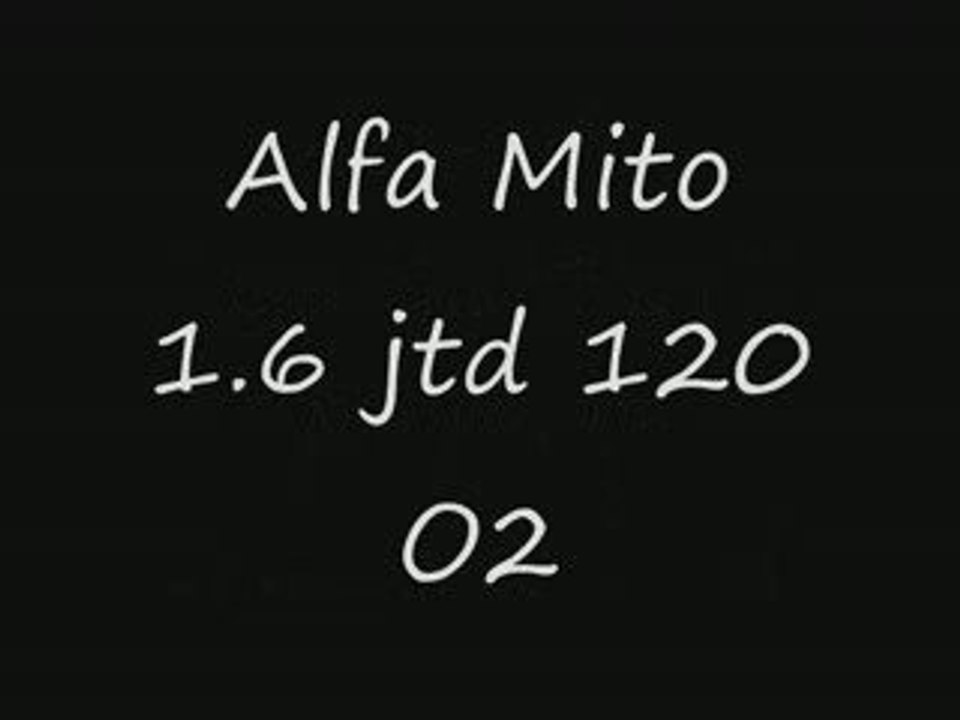 ::: o2programmation ::: Alfa Mito 1,6 JTD reprog 120@150