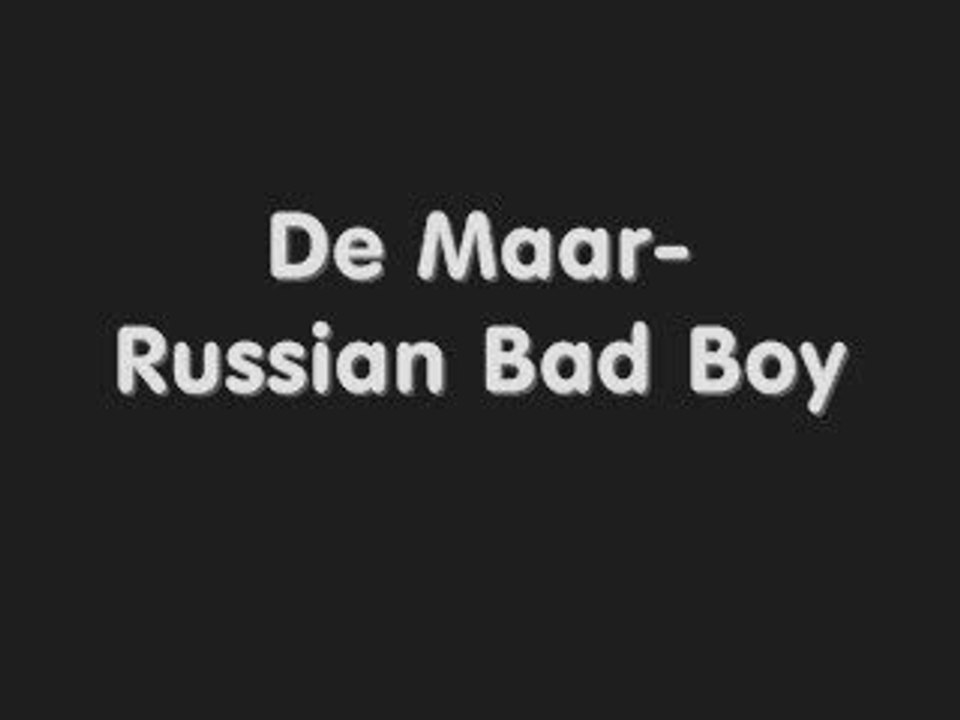 bad boy