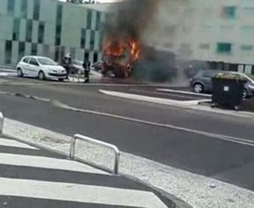 Bus qui crame