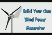 Build Your Own Wind Power Generator-Cheap & Easy Way