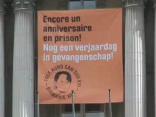 Anniversaire Aung San Suu Kyi à Bruxelles