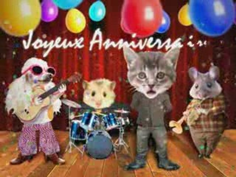 carte anniversaire chanson