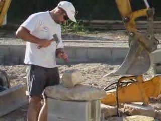 thierry taille la pierre le feu