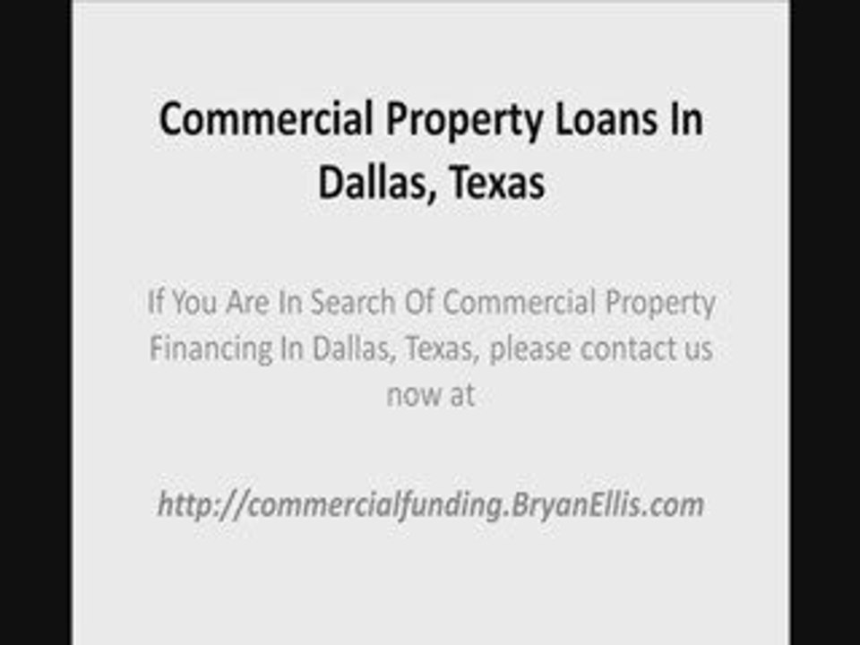 Dallas Commercial Property Bridge Loans