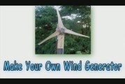 Make Your Own Wind Generator Cheaply & Easily
