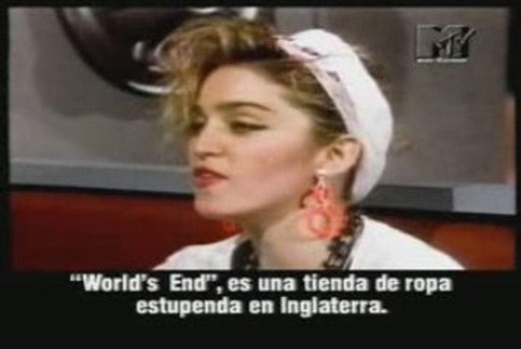 Madonna Interview: MTV's Madonna Bla Bla Bla (Part 1/3)
