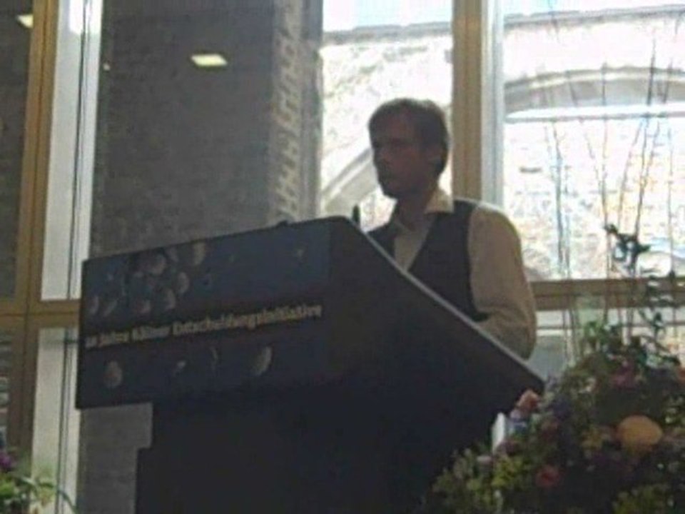 10 Jahre Kölner Entschuldungsinitiative - Jürgen Kaiser